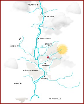 map_cairanne